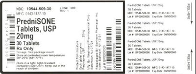 Prednisone Tablets (10544 509 30   0143 1477 10 Rev1)